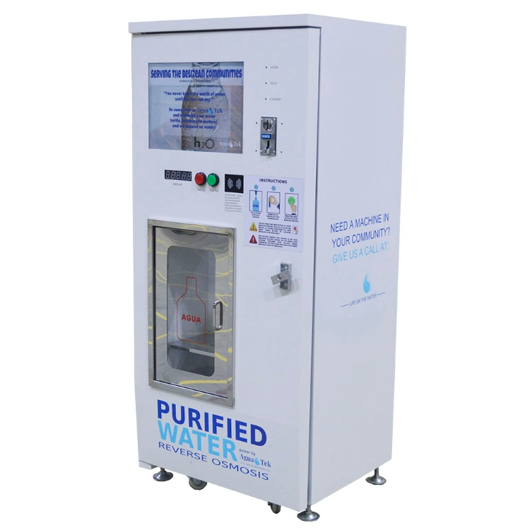 Export of The Best-Selling RO Water Vending Machine with Coin Function