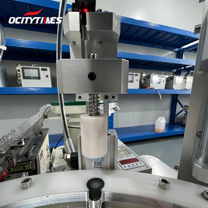 Ocitytimes Filling Machine Fully Automatic Filling and Capping Machine for D8 D9 Hhc Oil Vape Cartridge