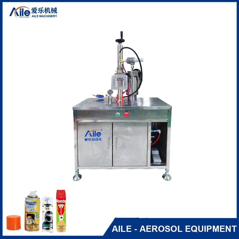 Portable Butane Gas Refilling Machine Cartridge Gas Aerosol Filling Machine