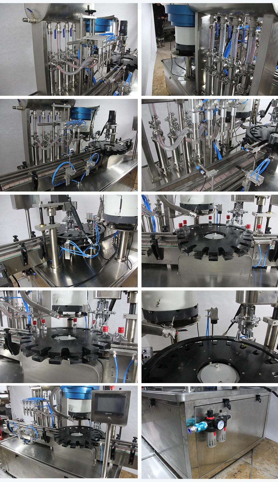 Ytsp500 Filling Capping with Labeling Machine for Smoke Oil