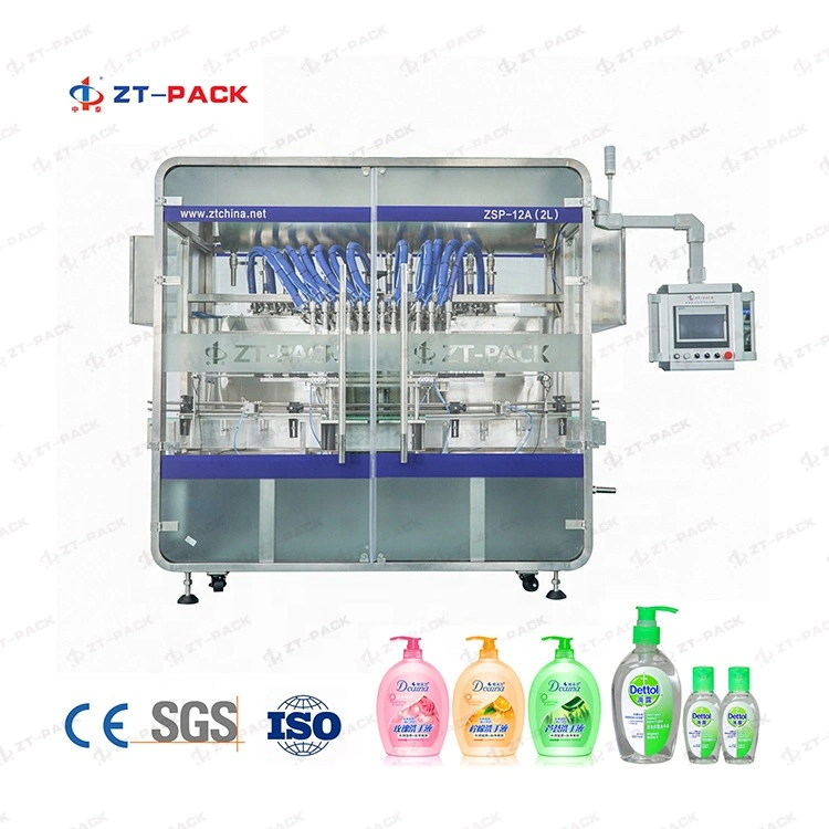 100ml 75% Alcohol Gel Disinfectant Antibacterial Liquid Disposable Hand Sanitizing Gel Filler for Bottles Packaging Filling Machine