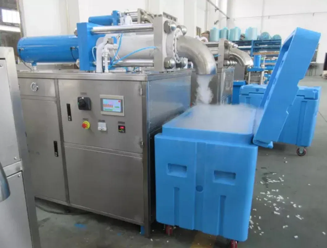 400kg/H Dry Ice Blocks Production Machine for Perishable Goods Shipping and Transportation