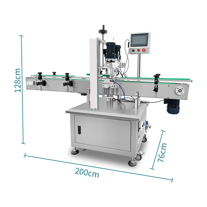 Kefai Automatic 4 Head Shampoo Paste Viscous Liquid Water Milk Oil Honey Jam Sauce Glass Bottle Dosing Bottling Filling Vacuum Capping Labeling Machine Price