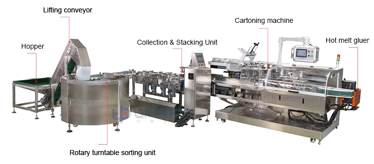 Small Carton Opening Box Into Box Sealing Packaging Machine Electronic Product Smoke Bomb Automatic Cartoning Machine Cartoning Line