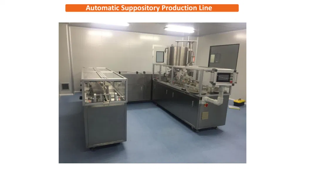 Automatic Bullet Shape Suppository Filling Sealing Machine