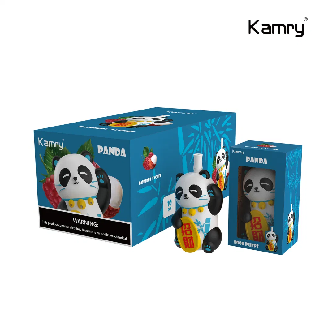 Kamry Self Modeling Lucky Panda Disaposable Vape with CE RoHS