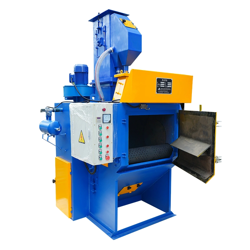 Automatic Tumble Blaster Crawler Belt Shot Blasting Machine