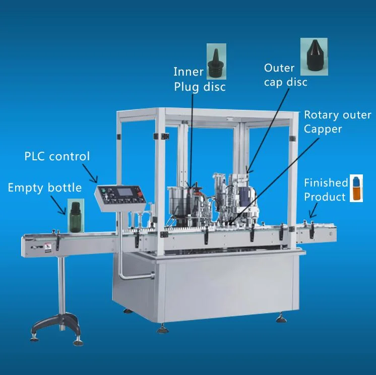 Automatic Piston Pump 10ml E-Cigarette Cartridge Filling Machine