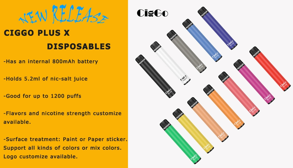 New Arrival 1500puffs Vaporizer One Time Use Disposable Vape Pod Disposable Vape Pen Kit with Airflow Control