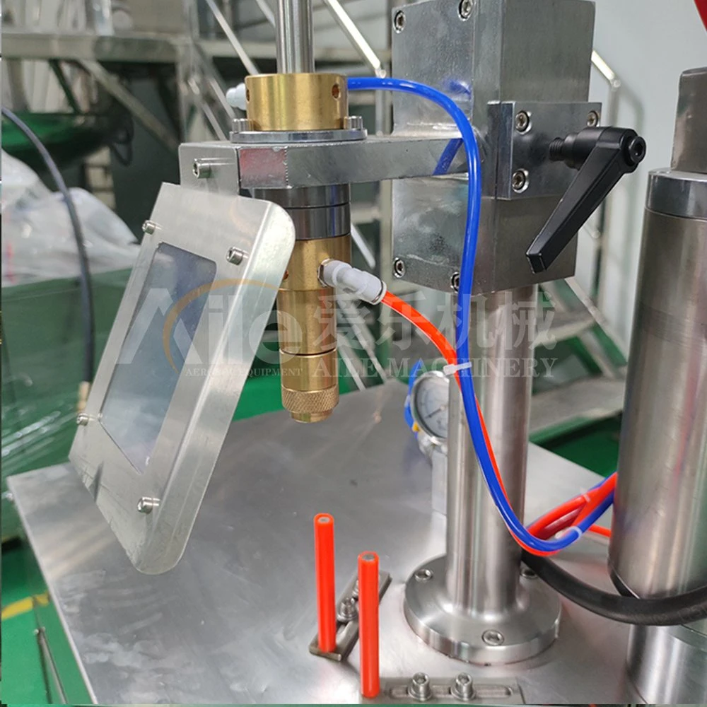 Butane Gas/LPG Cartridge Aerosol Filling Machine with Best-Selling