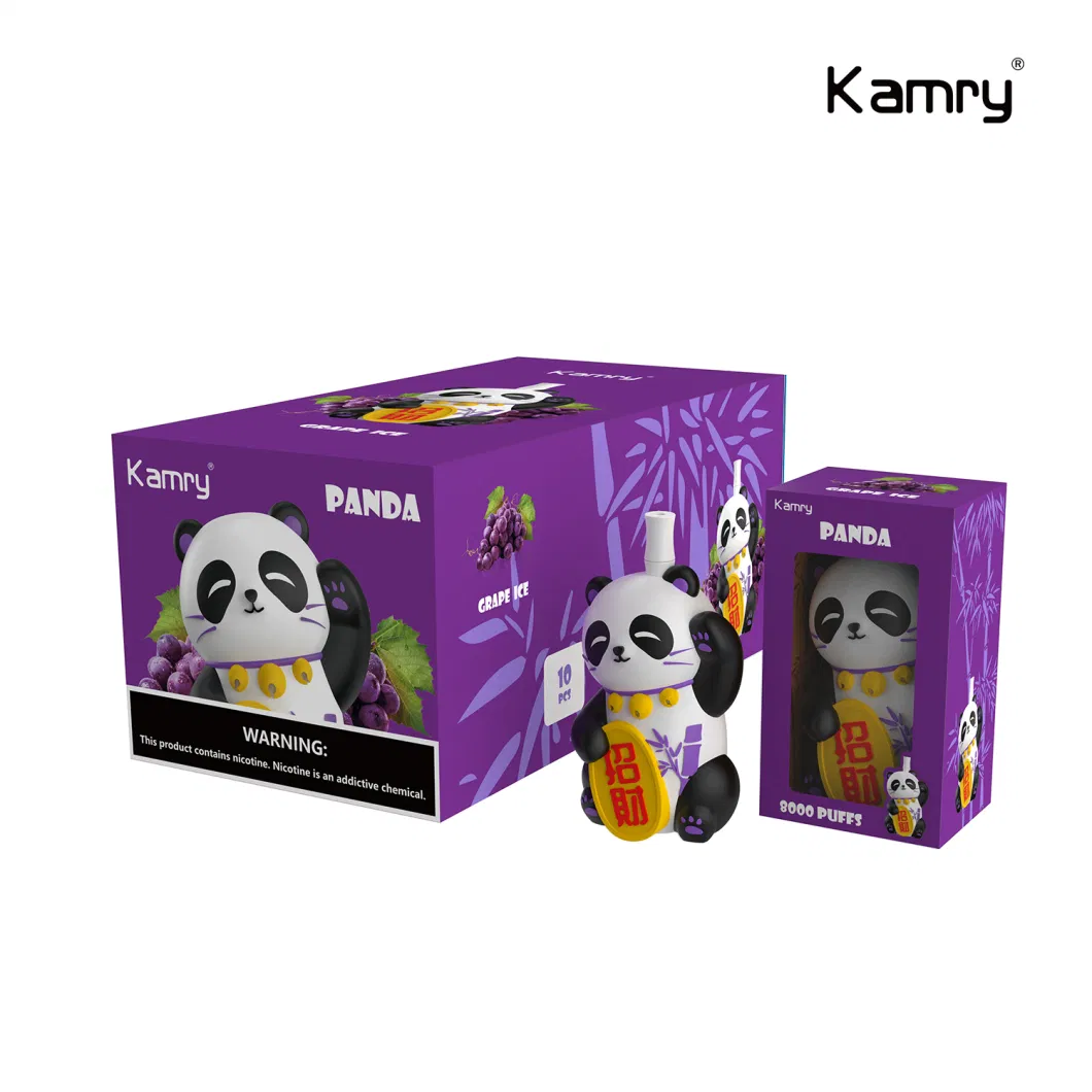 Kamry Self Modeling Lucky Panda Disaposable Vape with CE RoHS