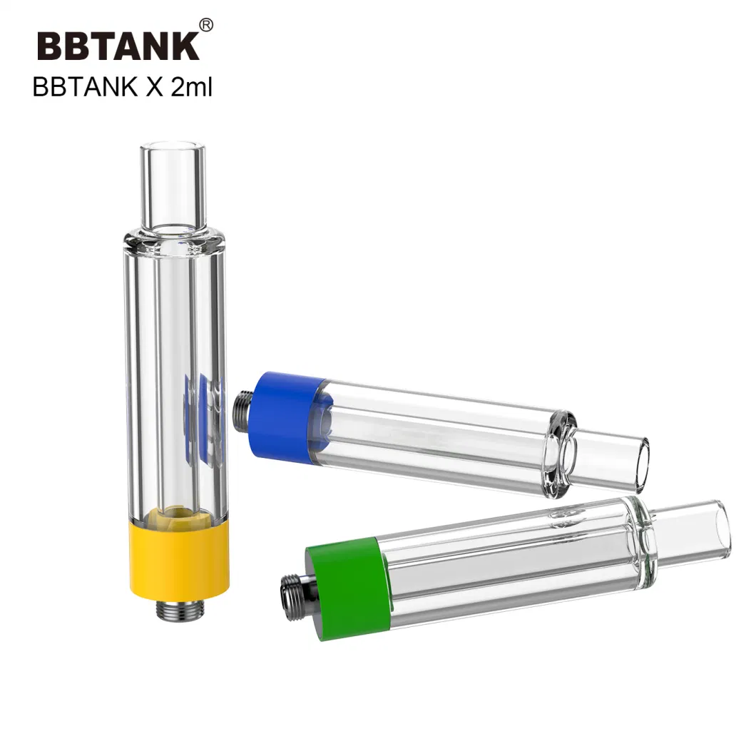 Factory Price Bbtank All Glass Atomizer Thick Oil Disposable Vape Pen