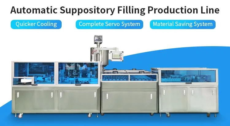 Suppository Filling and Sealing Machine Forms for Rectal Suppositories Machine