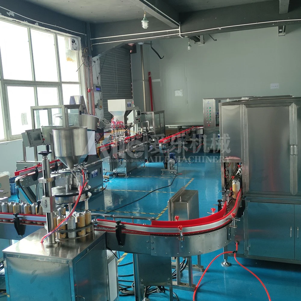 Full Automatic Butane Gas Cartridge Refilling Aerosol Machine Aerosol Filling Production Line