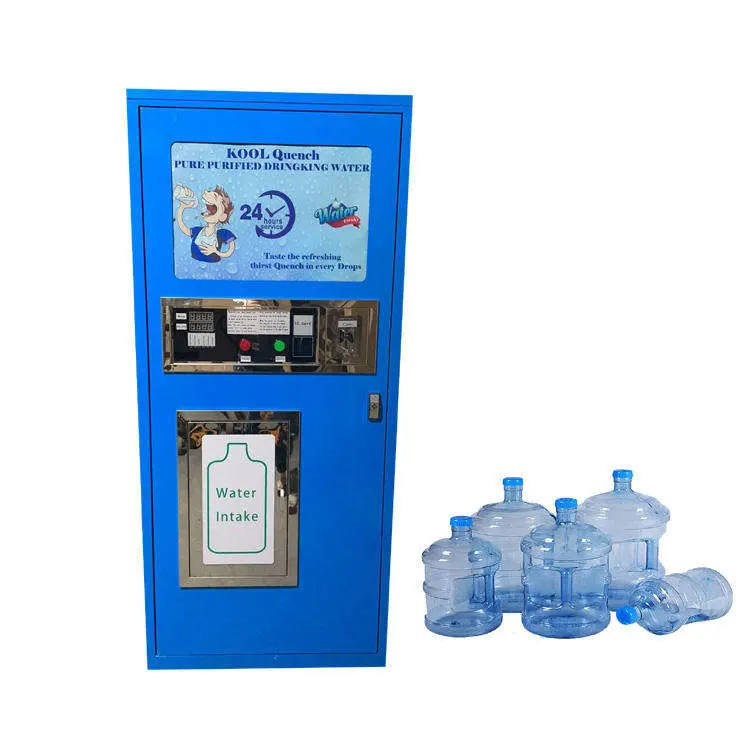 Purified Water Vending Machine with Nayax Credit Card Reader