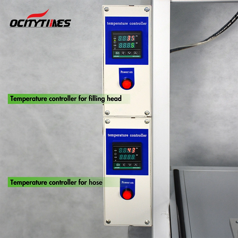 Ocitytimes Automatic Filling and Capping Machine for 510 Oil Vape Cartridges Filler