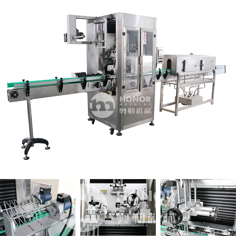 2000bph High Speed Automation Sleeve Machine with Vapor Generator