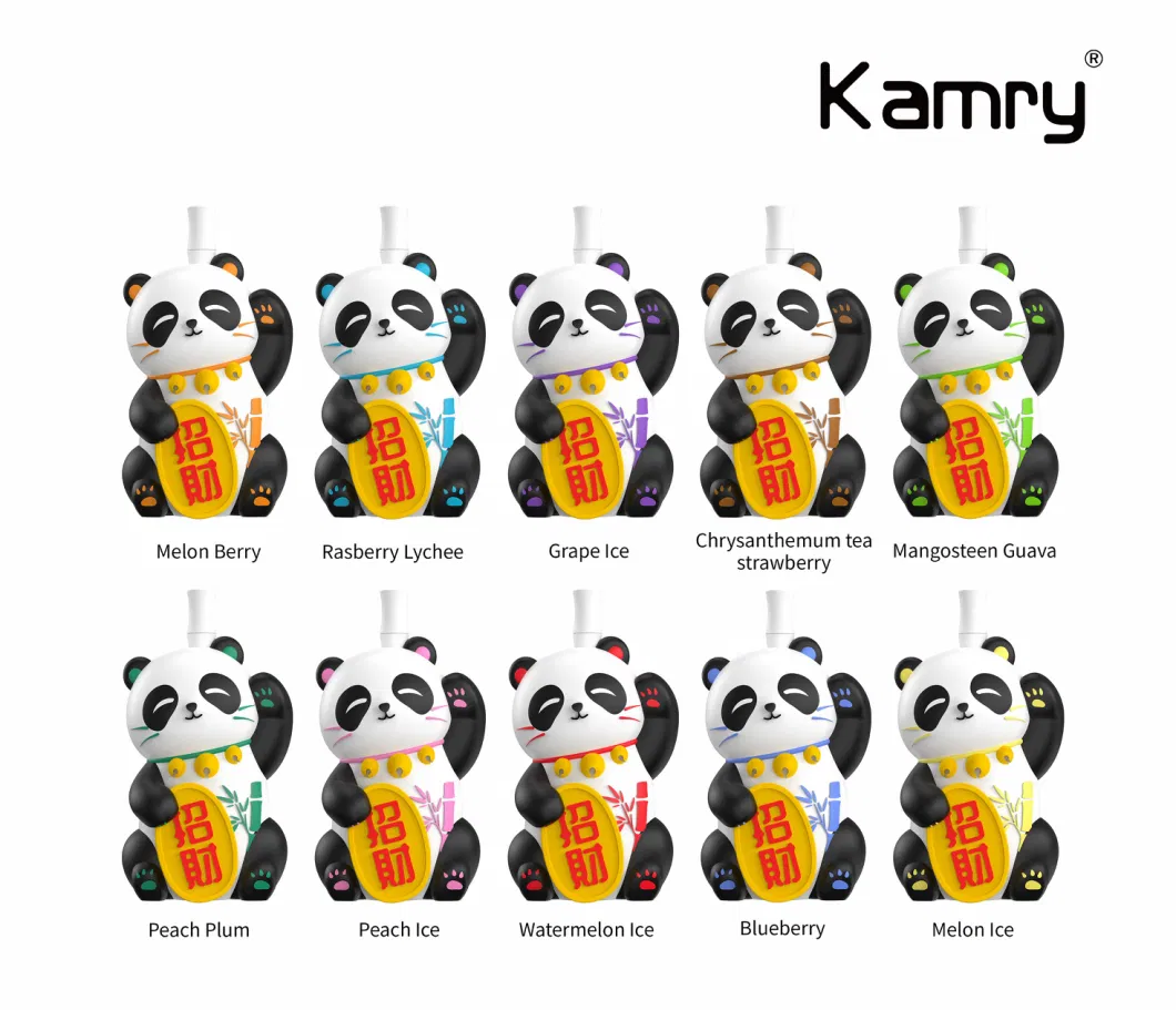 Kamry Self Modeling Lucky Panda Disaposable Vape with CE RoHS