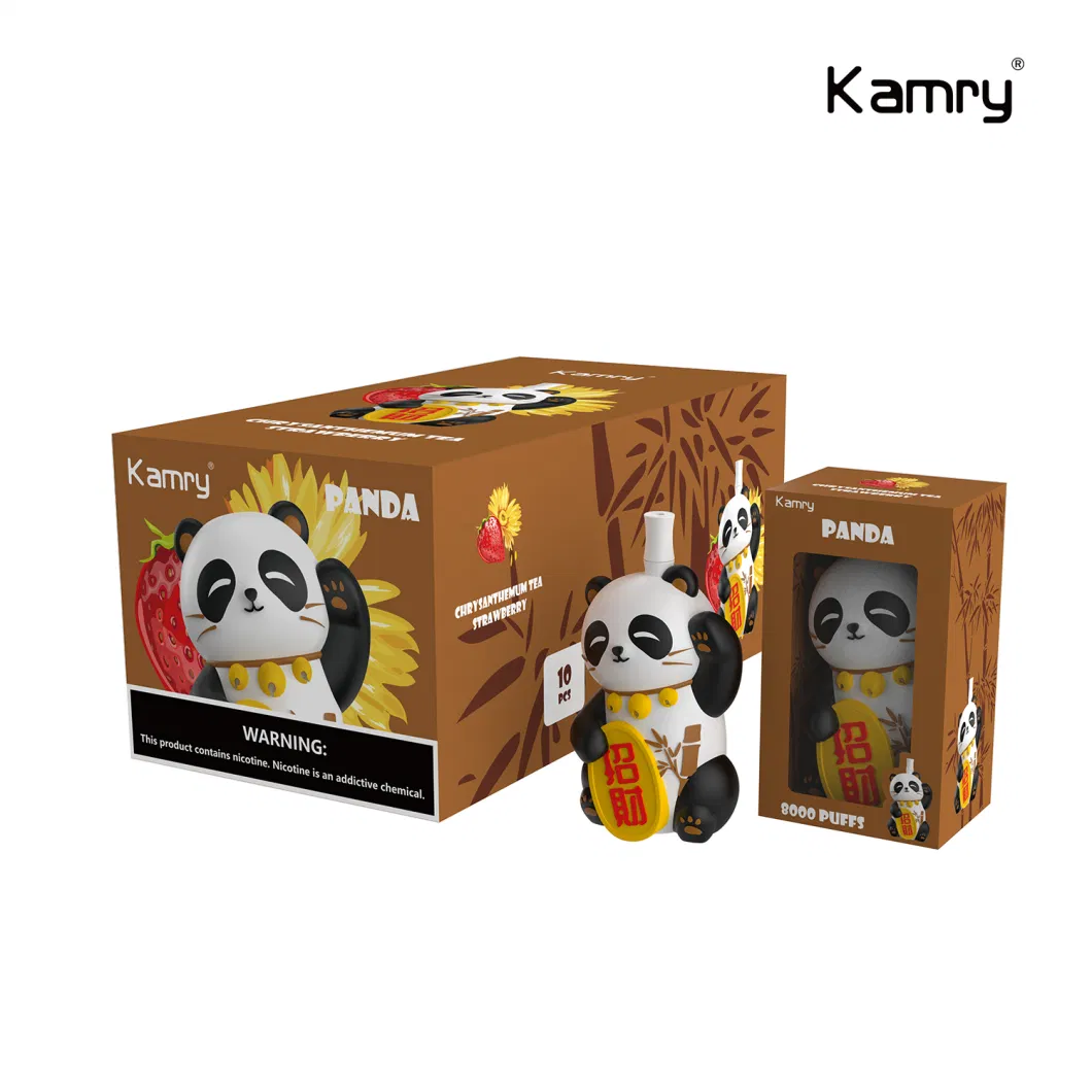 Kamry Self Modeling Lucky Panda Disaposable Vape with CE RoHS