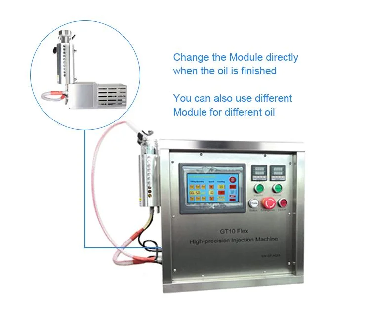 Disposable Vape Filling Machine China Factory Hot Selling Vape Cartridge Pod Filling Machine Semi -Automatic Cart Machine