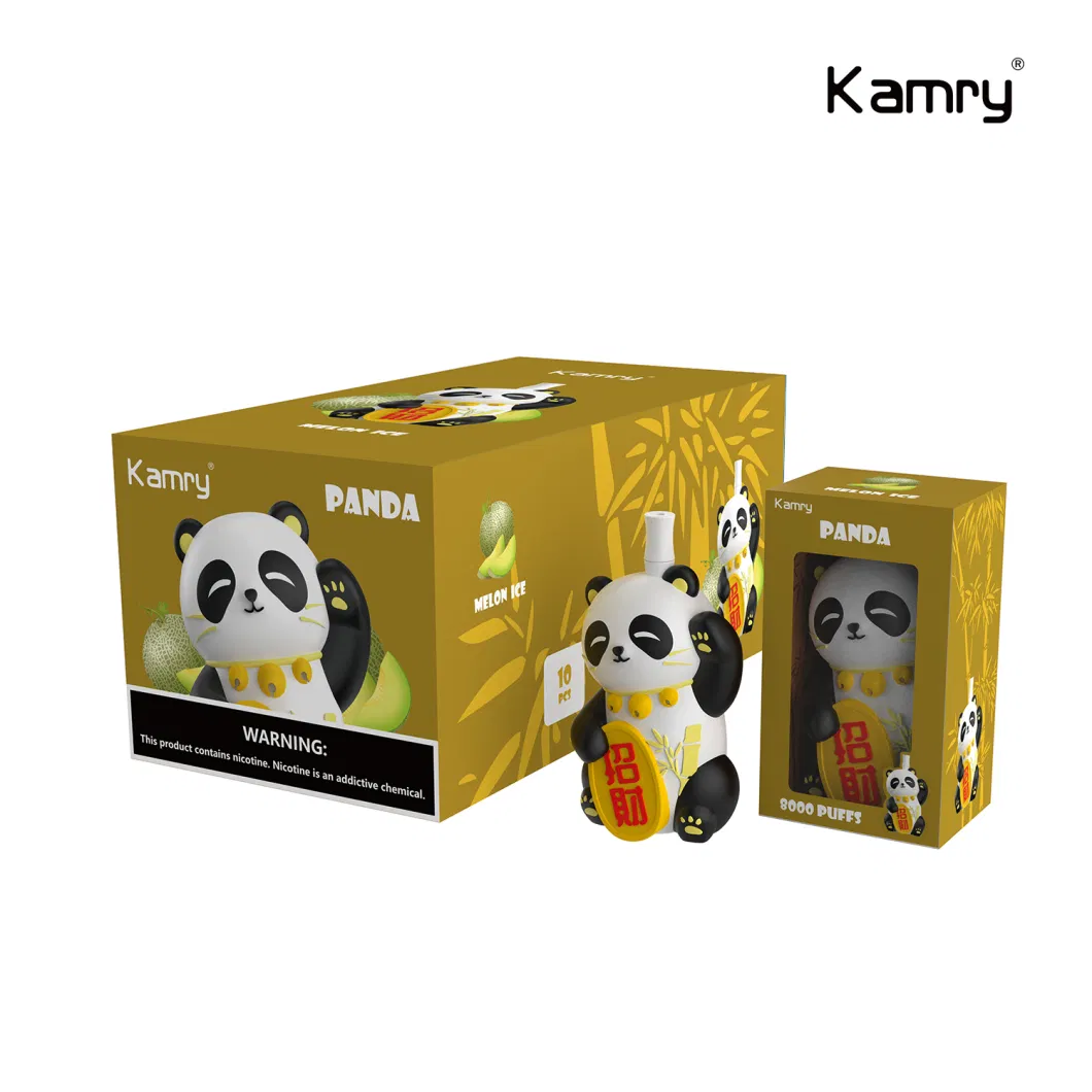 Kamry Self Modeling Lucky Panda Disaposable Vape with CE RoHS