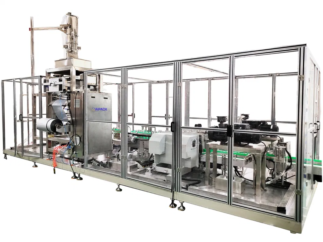 Factory Price Multi-Function Automatic Brick Bag Vertical Forming Filling Sealing Vacuum Packing (Packaging) Machine for Coffee Powder, Dry Yeast, Rice, Beans