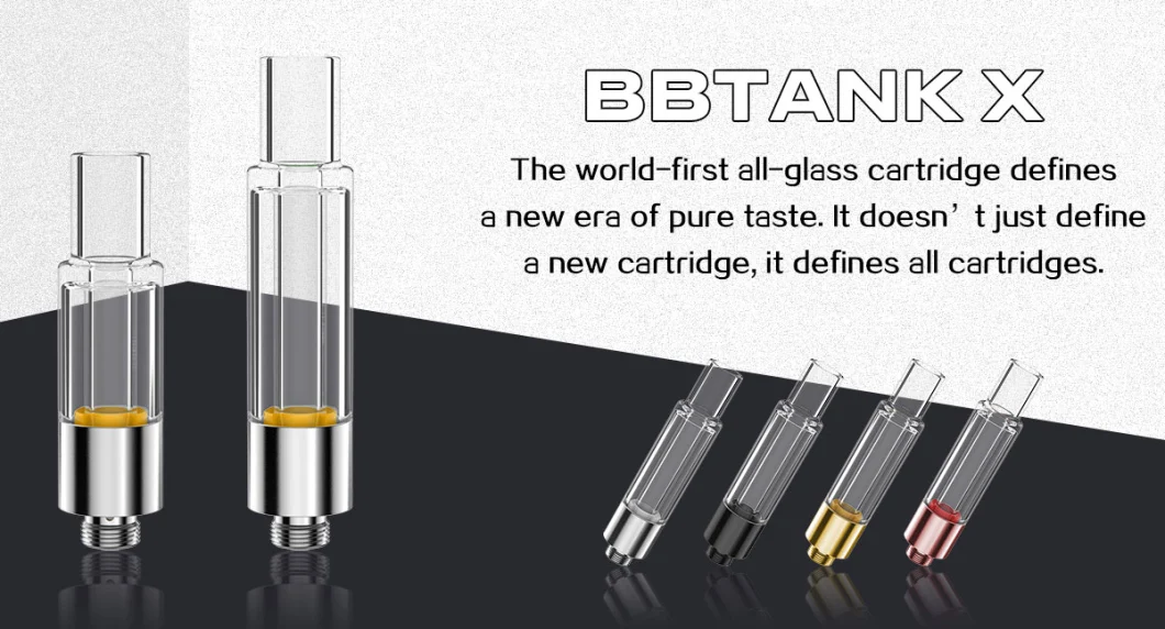 Factory Price Bbtank All Glass Atomizer Thick Oil Disposable Vape Pen