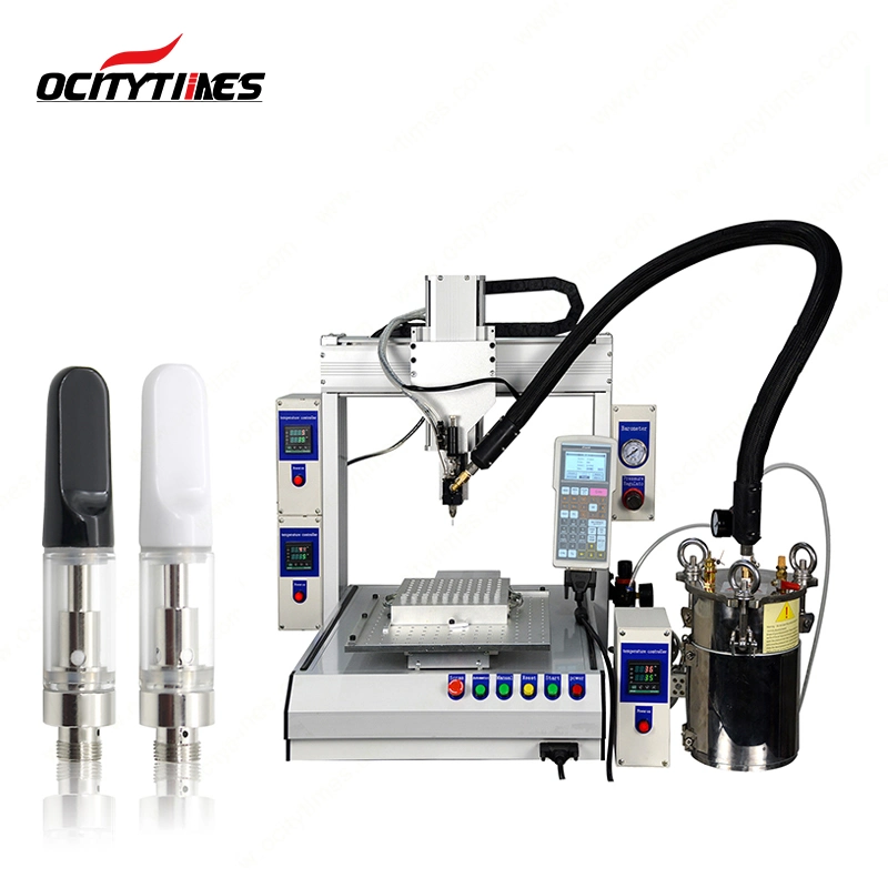 China Best Quality Automatic Thick Oil Vaporizer Cartridge Filling Machine