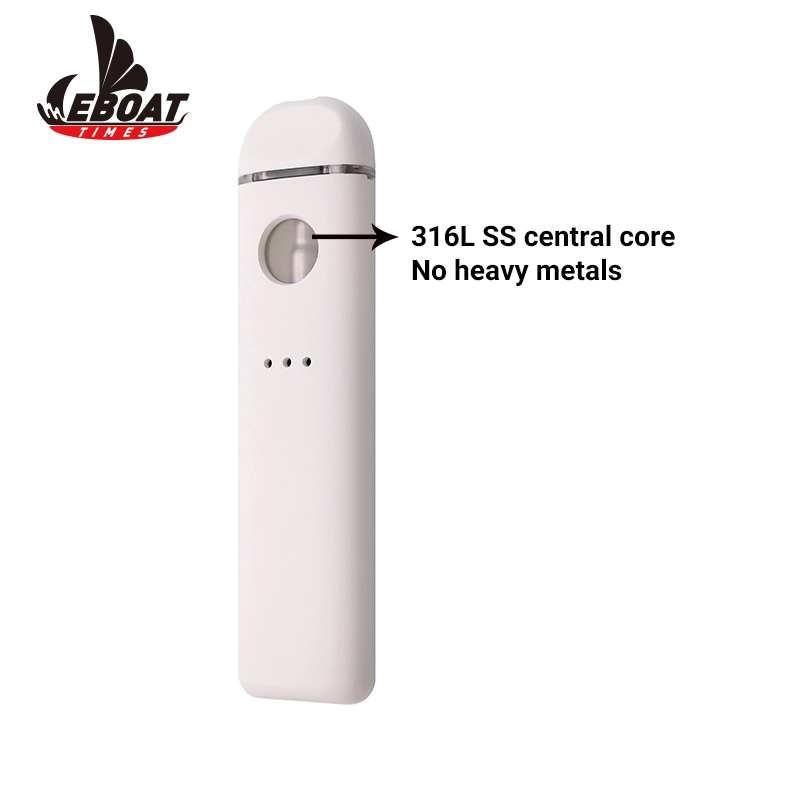 No Heavy Metal Vape Pod 316L Ss Central Post Vaper Pen Cigarette Thick Oil Disposable 2ml