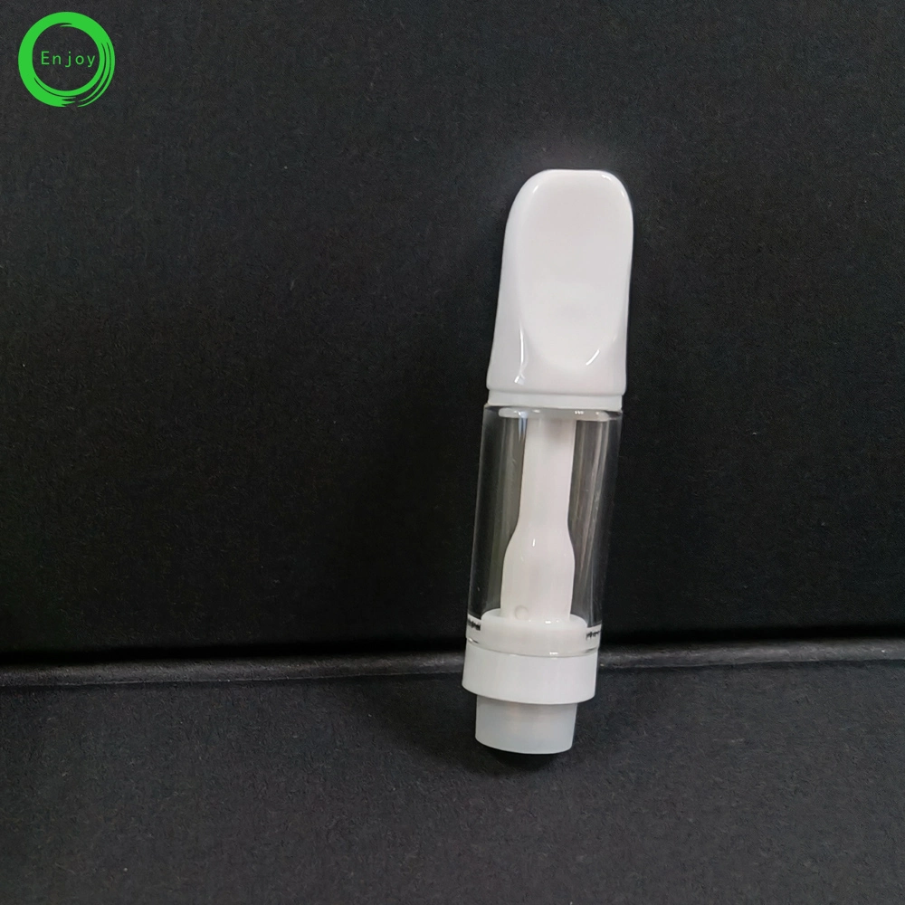 510 Glass Vape Cartridge 0.5g, 1.0g E-Cigarette Ceramic Core Cartridge Filling Machine Available