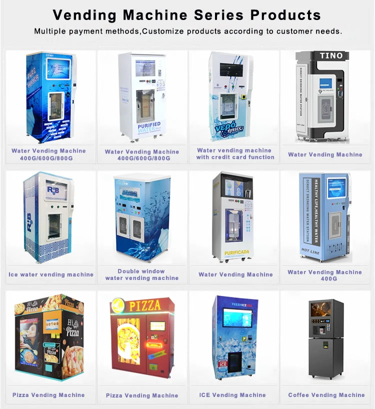 400g/800g/1200g Cold Water &amp; Warm Water Vending Machine in Tanzania