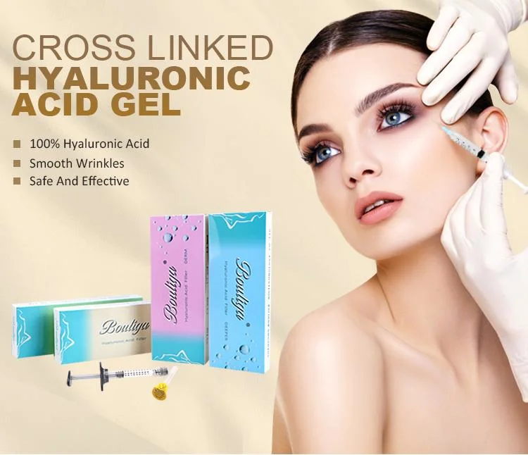 Disposable Cross Linked Injectable Hyaluronic Acid Filler for Face and Body