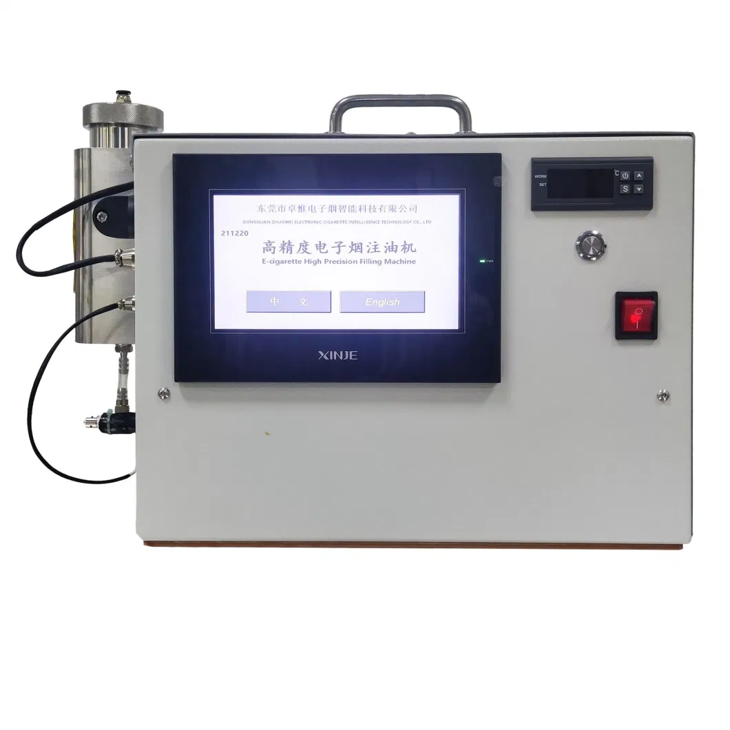 Automatic Oil Injection Machine 3600PCS Per Hour Accuracy Cell Electric Screw Electronic Atomizer Oiler Filling Machine, E-Liquid Inject, Oil Injection Machine