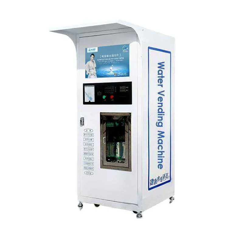 Purified Water Vending Machine with Nayax Credit Card Reader