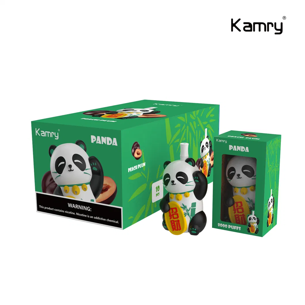 Kamry Self Modeling Lucky Panda Disaposable Vape with CE RoHS