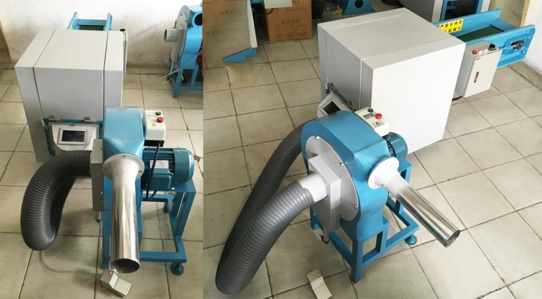 Mini Raw Cotton Polyester Hemp Fiber Opening Waste Fiber Carding Machine