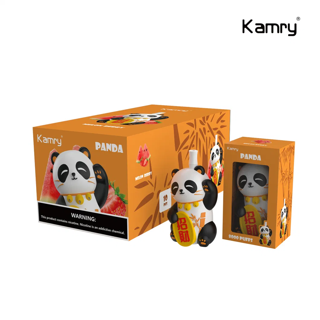 Kamry Self Modeling Lucky Panda Disaposable Vape with CE RoHS