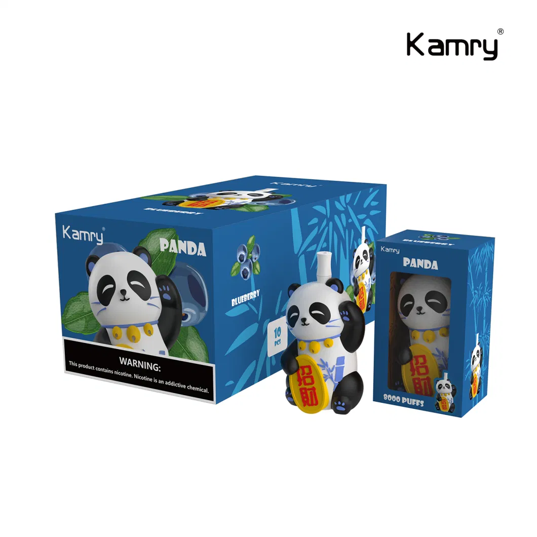 Kamry Self Modeling Lucky Panda Disaposable Vape with CE RoHS