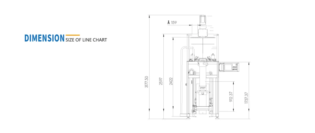 Automatic Building Materials Powder Filling Sealing Machine Vacuum Forming Packing Machine