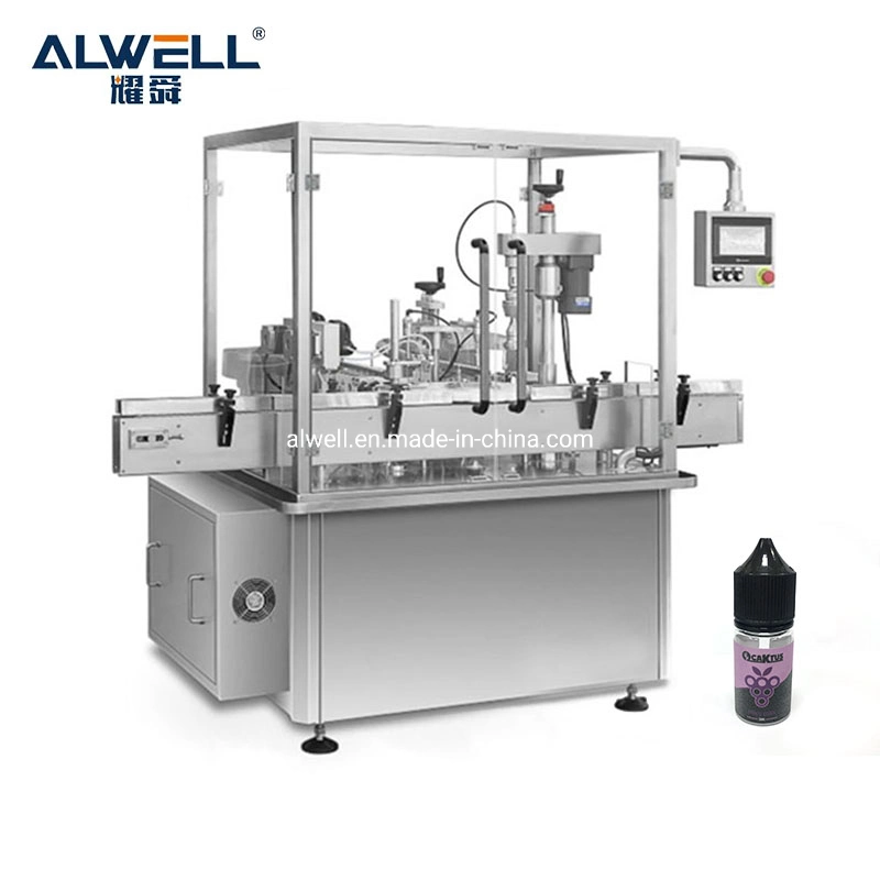 10ml 30ml 60ml 120ml Vape Juice E-Liquid Filling Machine and Packing Machine