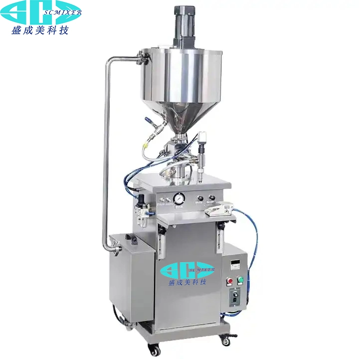 Scmixer China Semi-Automatic Filling Machine for Cartridges Pens or Syringes Refill