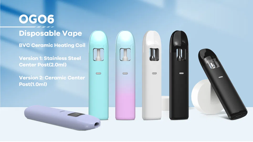 Essential Oil Pod Vape Pen Disposable Vaporizer 1ml+1ml E Cigarette