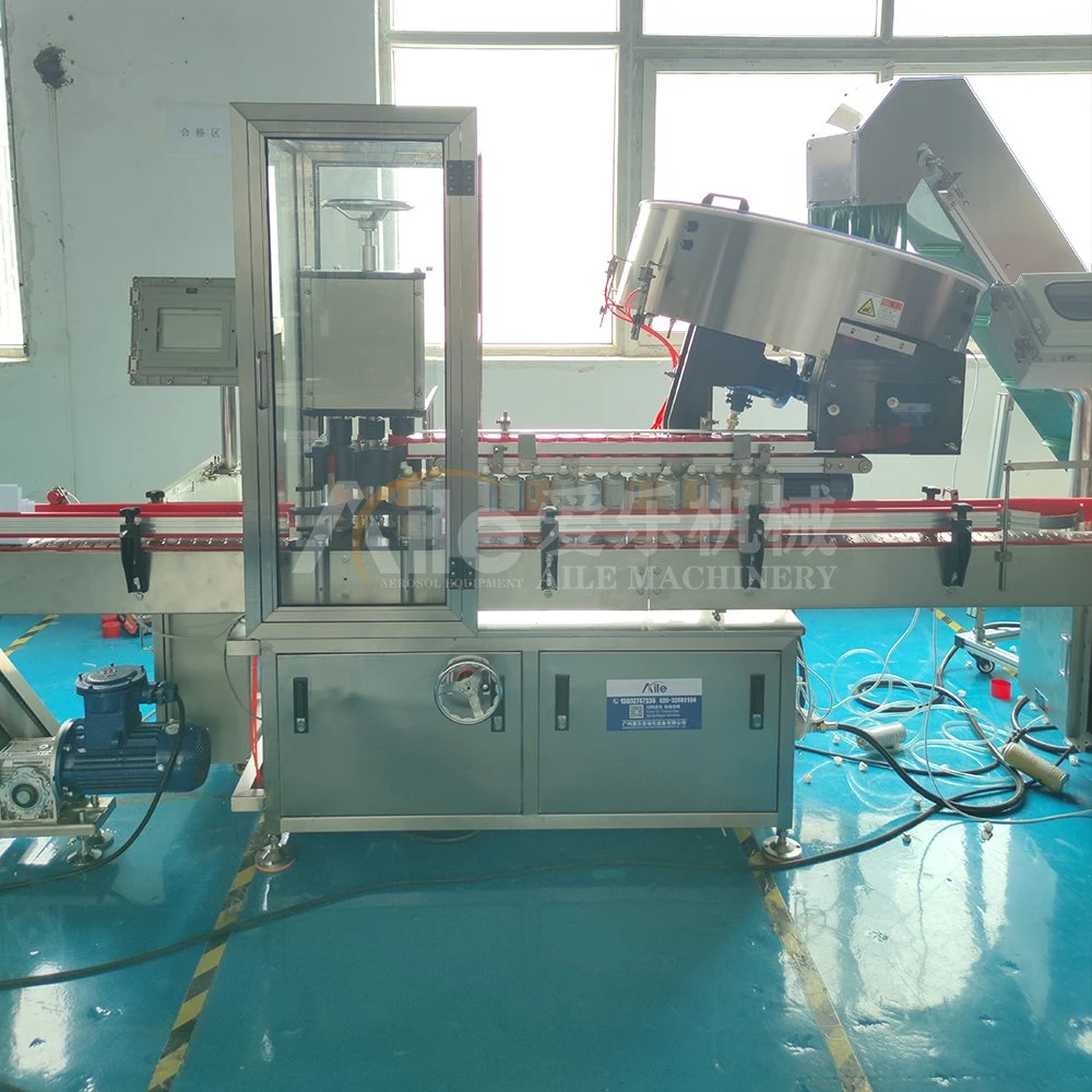 Full Automatic Butane Gas Cartridge Refilling Aerosol Machine Aerosol Filling Production Line