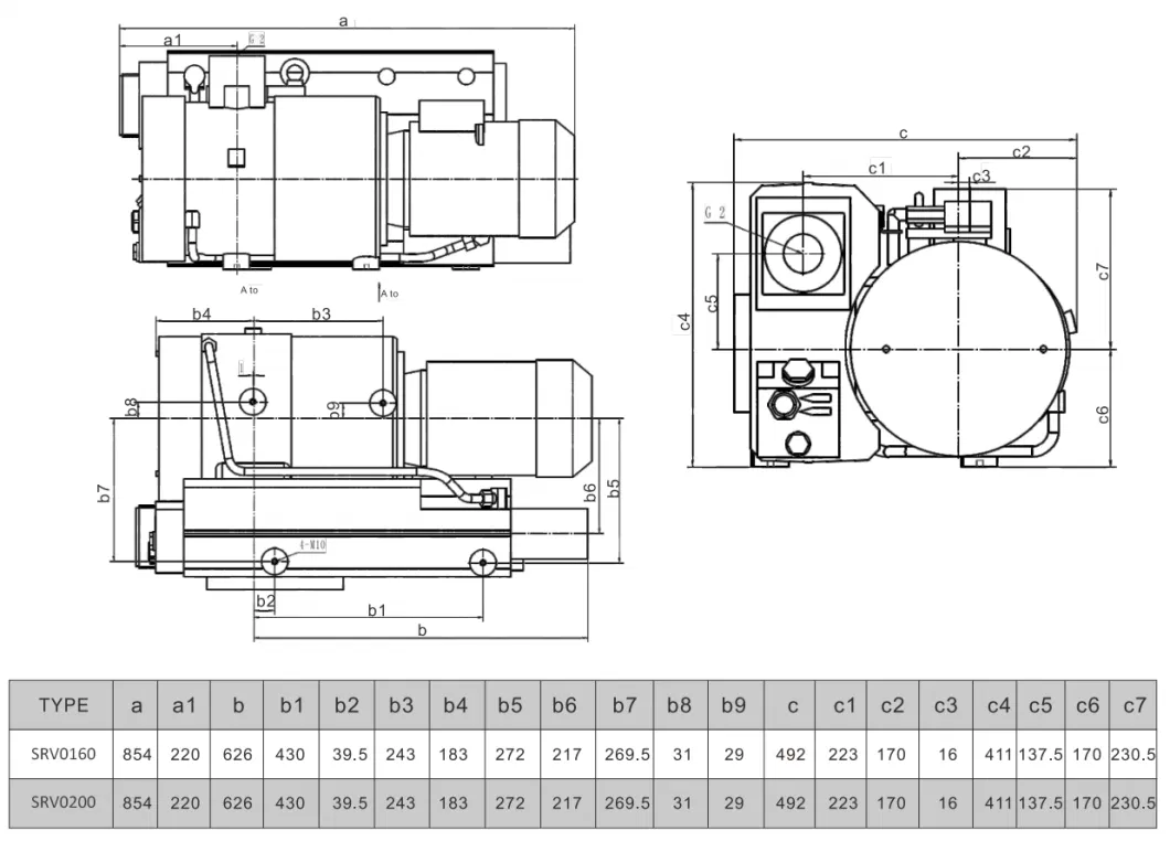 74.8/106.6 Cfm Dental Field Lubricated Rotary Vane Vacuum Pumps