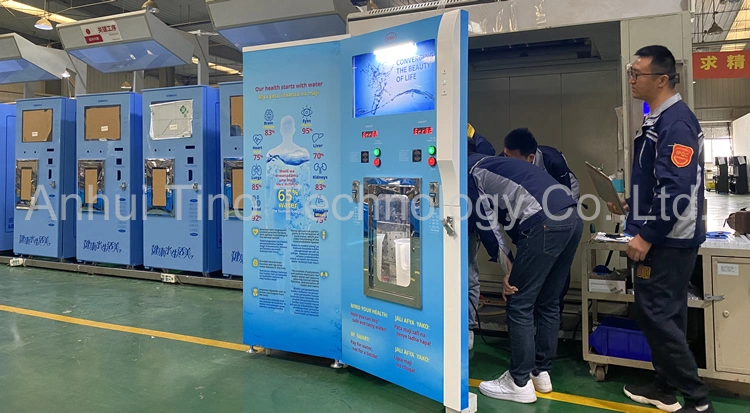 400g/800g/1200g Cold Water &amp; Warm Water Vending Machine in Tanzania