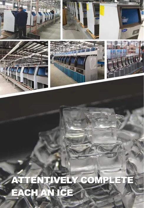 Ice Thickness Can Be Adjusted Meet Different Needs Crescent-Shaped Ice Machine