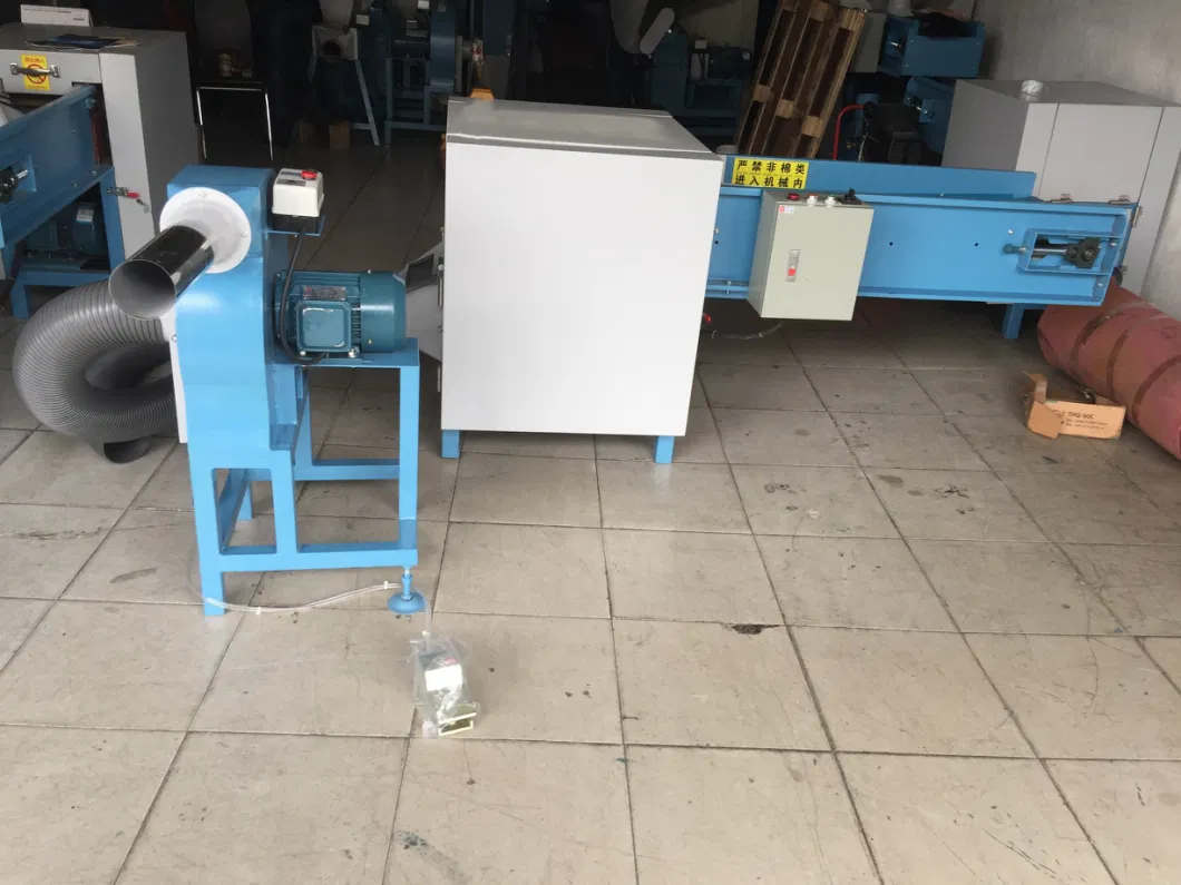 Mini Raw Cotton Polyester Hemp Fiber Opening Waste Fiber Carding Machine