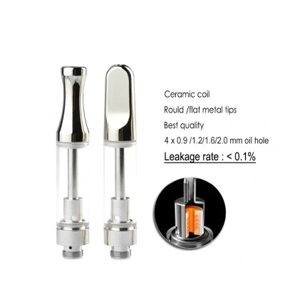 Ceramic Coil 510 Thread Battery Glass Tube Vape Tank Cartridge