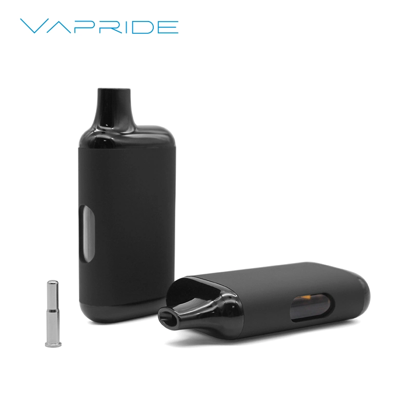 Bottom Filling Oil Box Shaped 3/4ml Vape Disposable Hardware