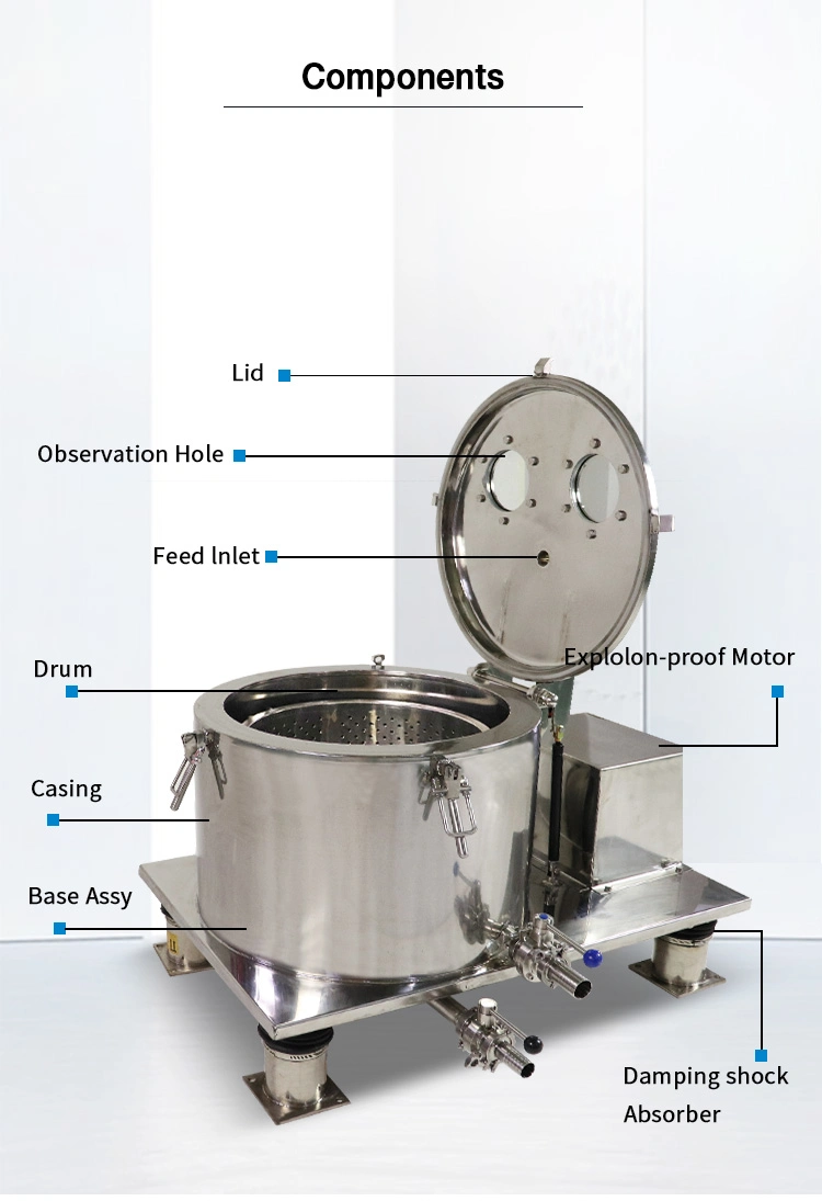 Olive Oil Centrifuge Starch Separator Machine